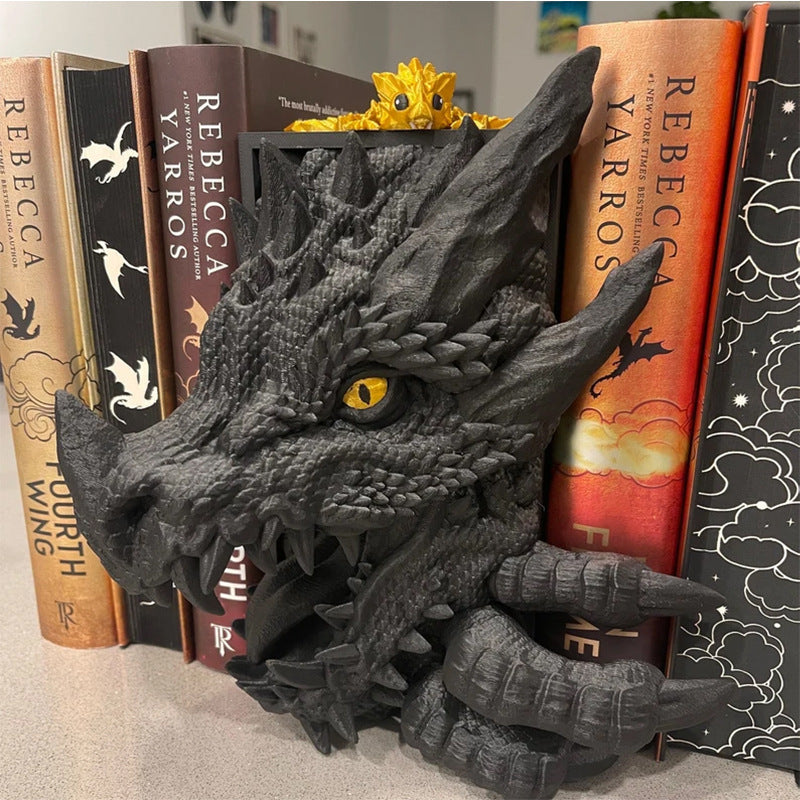 The Dragon Behind the Bookshelf